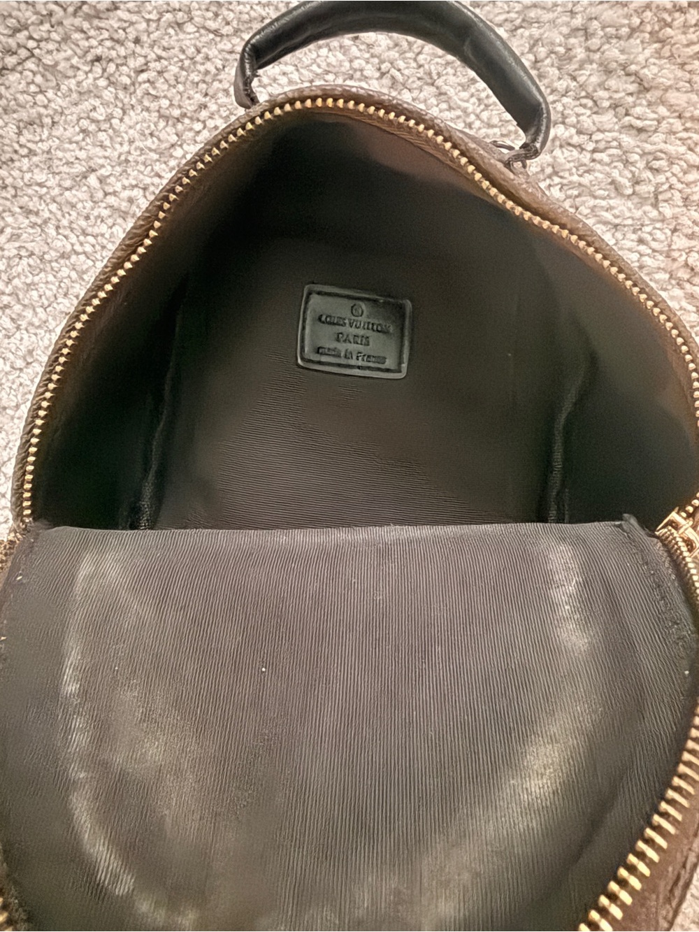 Designer Mini Backpack - Monogram Brown - Picture 4 of 4